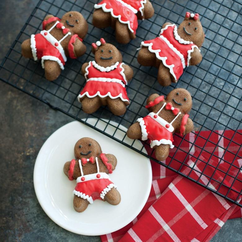 Nordicware Gingerbread Mini Kek Kalıbı