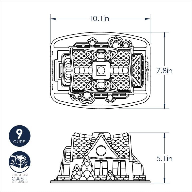 Nordicware Ev Bundt Kek Kalıbı