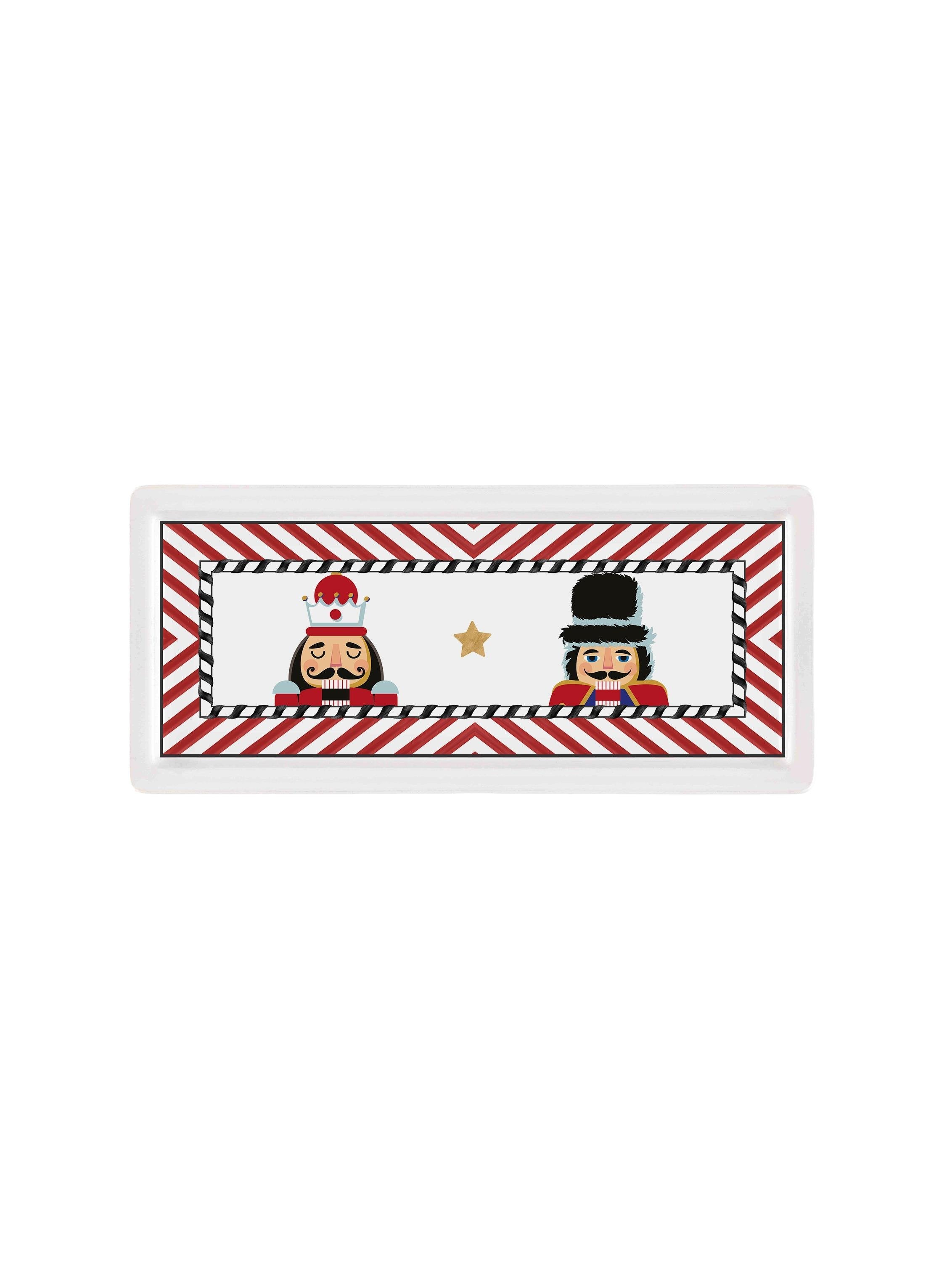 Nutcracker Rectangular Serving 35 x 16 cm NEW026