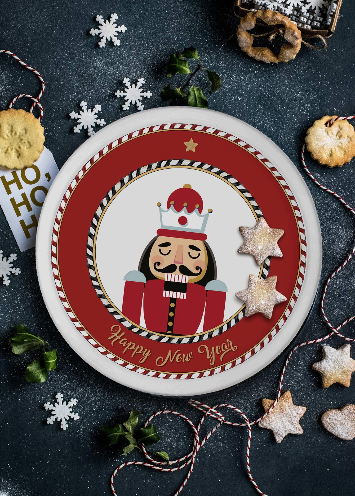 Nutcracker Serving Plate 30 cm NEW022