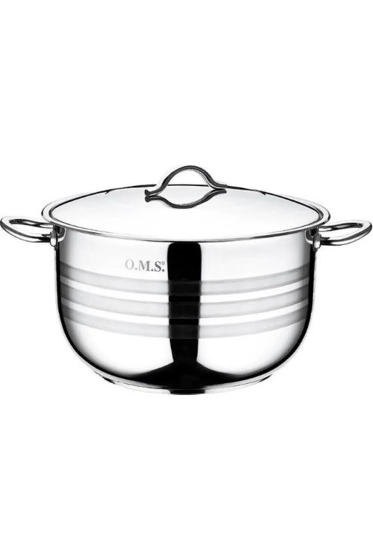 Oms 2005 Mega Çelik Tencere 26x16 Cm 8 Litre