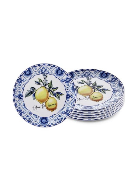 Odore Di Limone Pasta Tabağı 6lı Set 19 cm