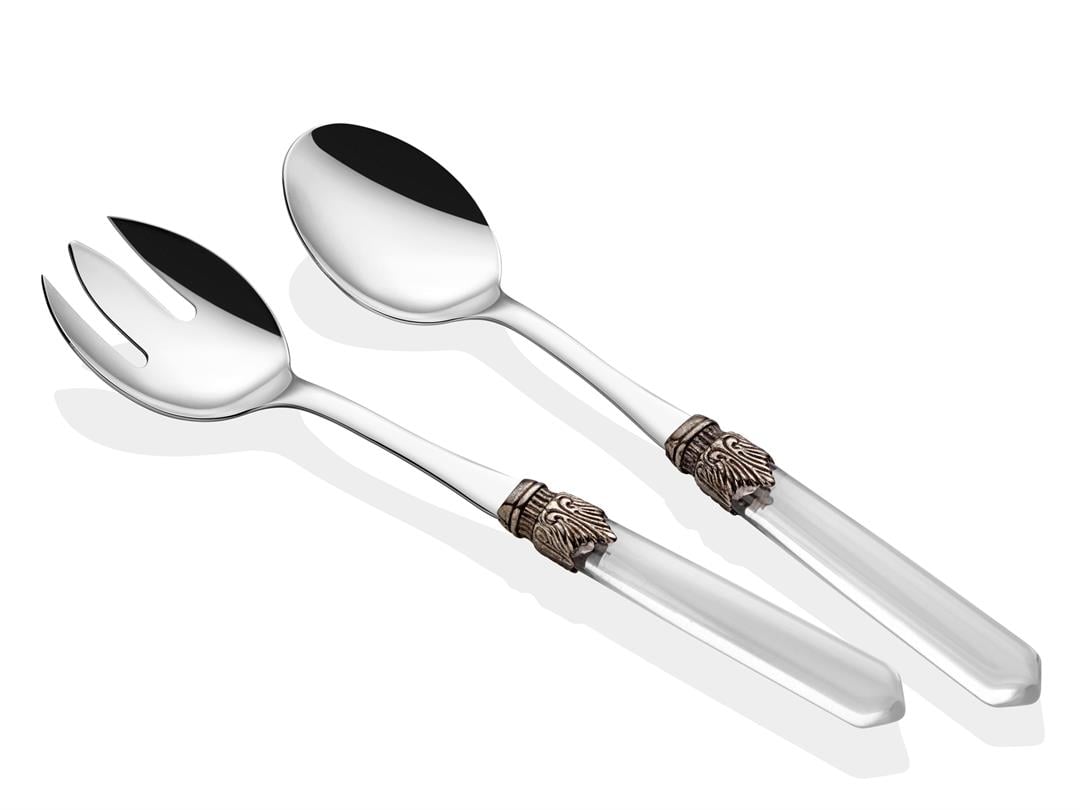 Venezia Şeffaf Salata Servis Set