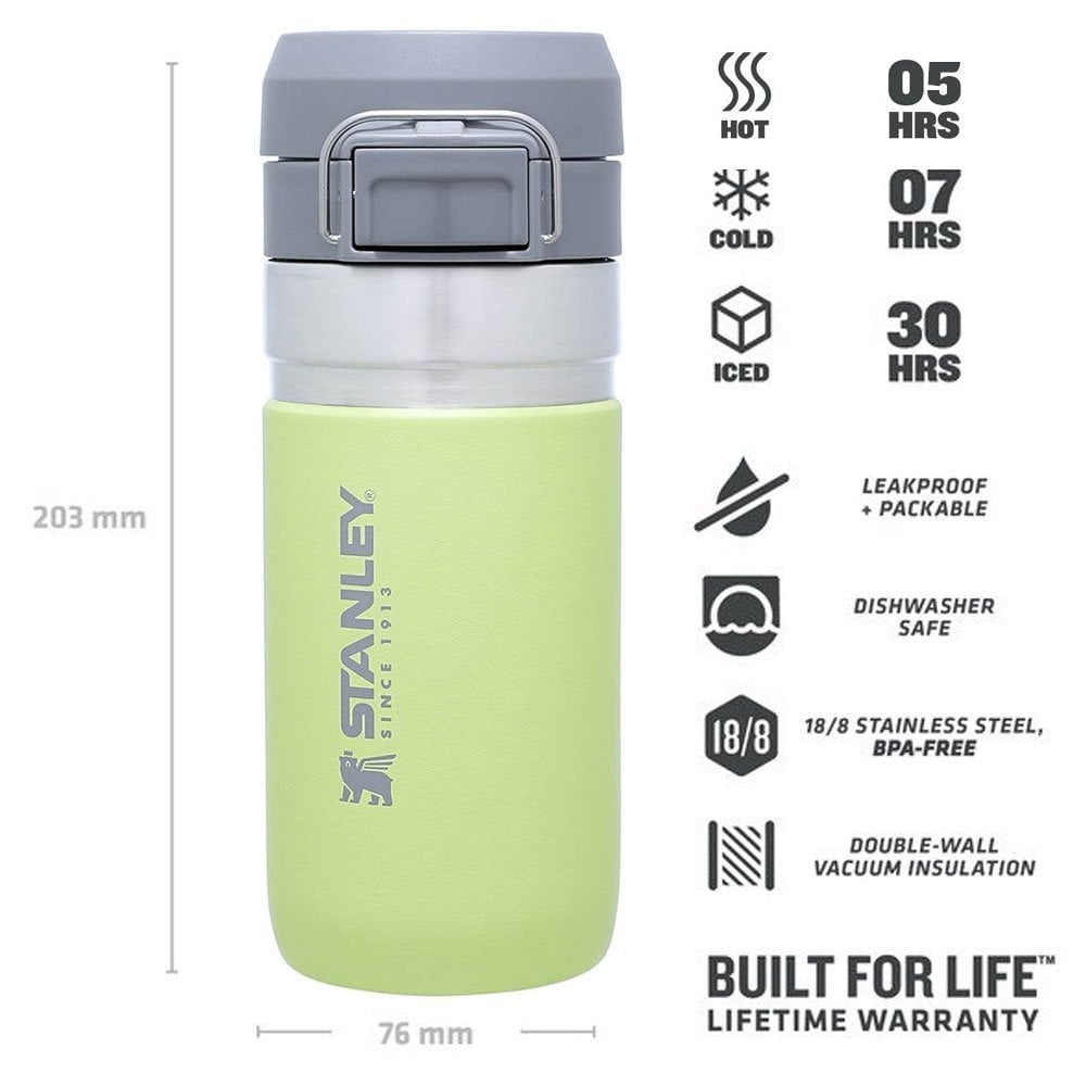 Stanley GO Quick Flip Stainless Steel Thermos 0.47LT. CITRON 