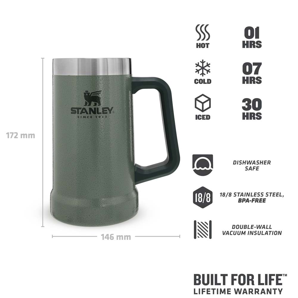 Stanley Adventure Vacuum Thermos Cup 0.70Lt. GREEN 