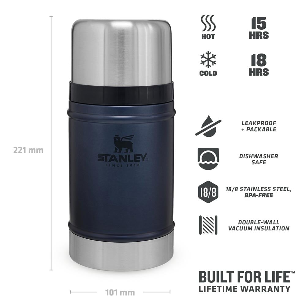 Stanley Classic Vacuumed Steel Food Thermos 0.70 Lt 