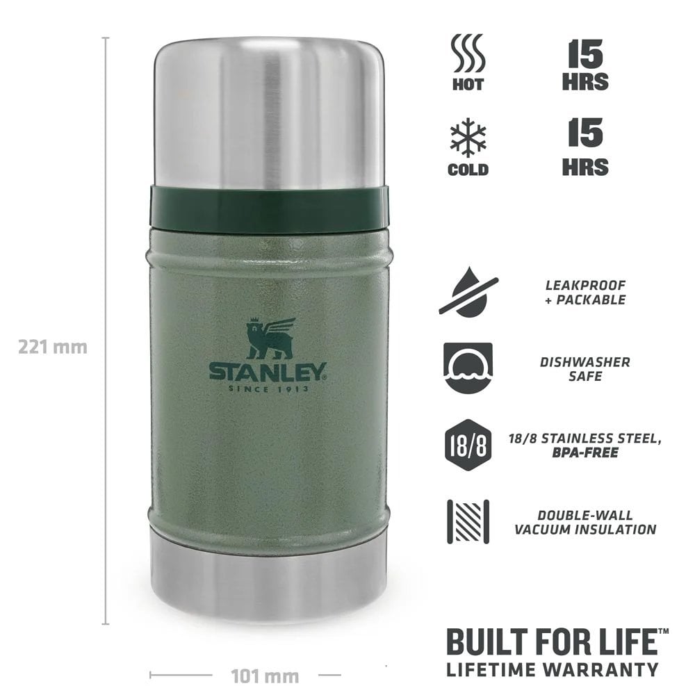 Stanley Classic Vacuumed Steel Food Thermos 0.70 Lt 