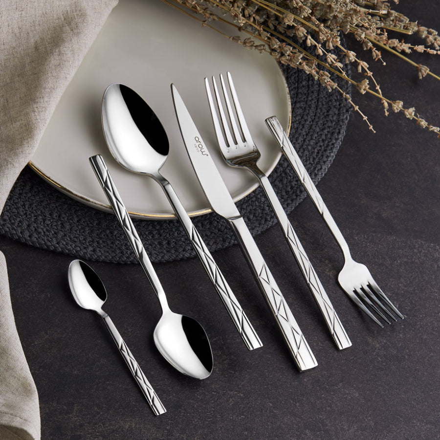 Arow Stone 12 Kişilik Çatal Kaşık Bıçak Seti