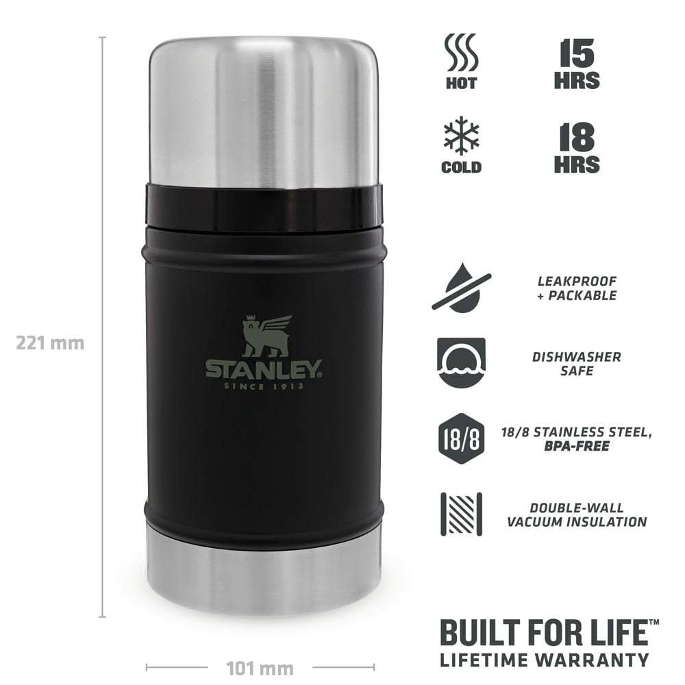 Stanley Classic Vacuumed Steel Food Thermos 0.70 Lt 