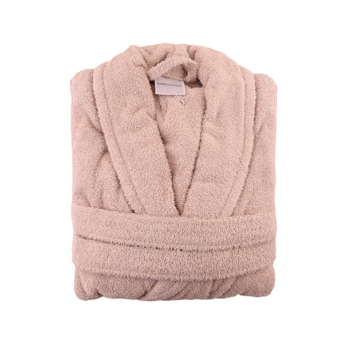 Karaca Home Back To Basic Beige Bathrobe S/M