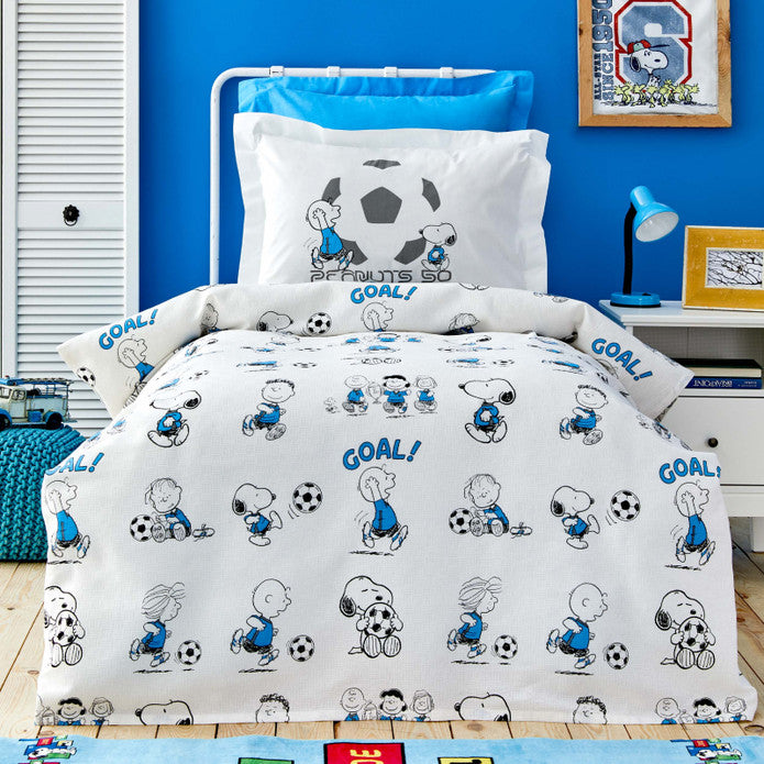 Peanuts by Karaca Home Football Tek Kişilik Pike Takımı