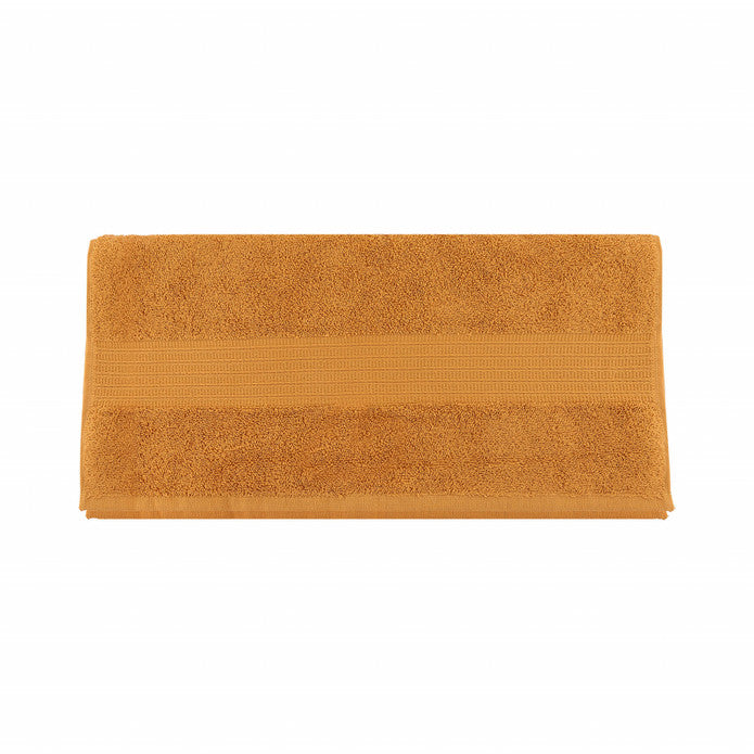 Karaca Home Back To Basic Face Towel 50 cm x 90 cm Light Mustard