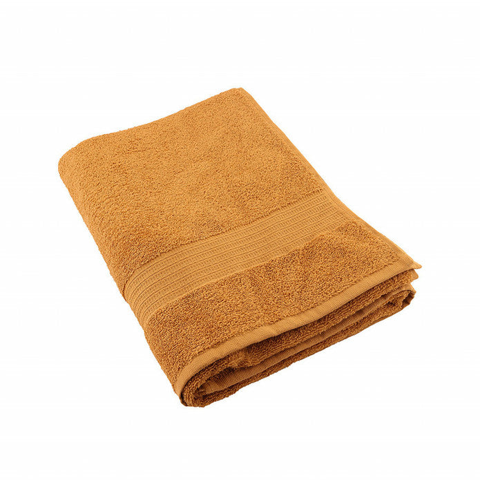 Karaca Home Back To Basic Bath Towel 85 cm x 150 cm Light Mustard