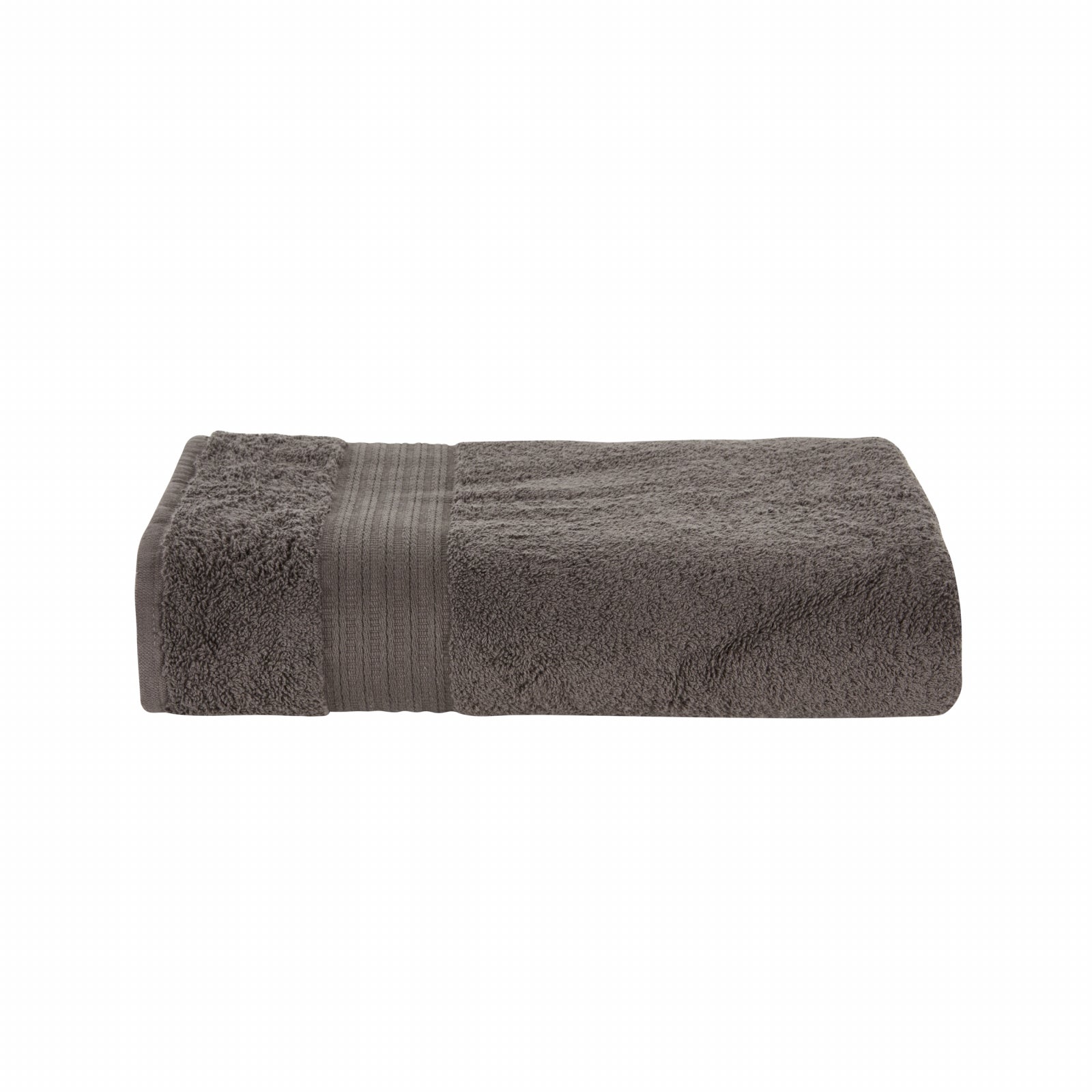 Karaca Home Back To Basic Bath Towel 85x150 cm Anthracite