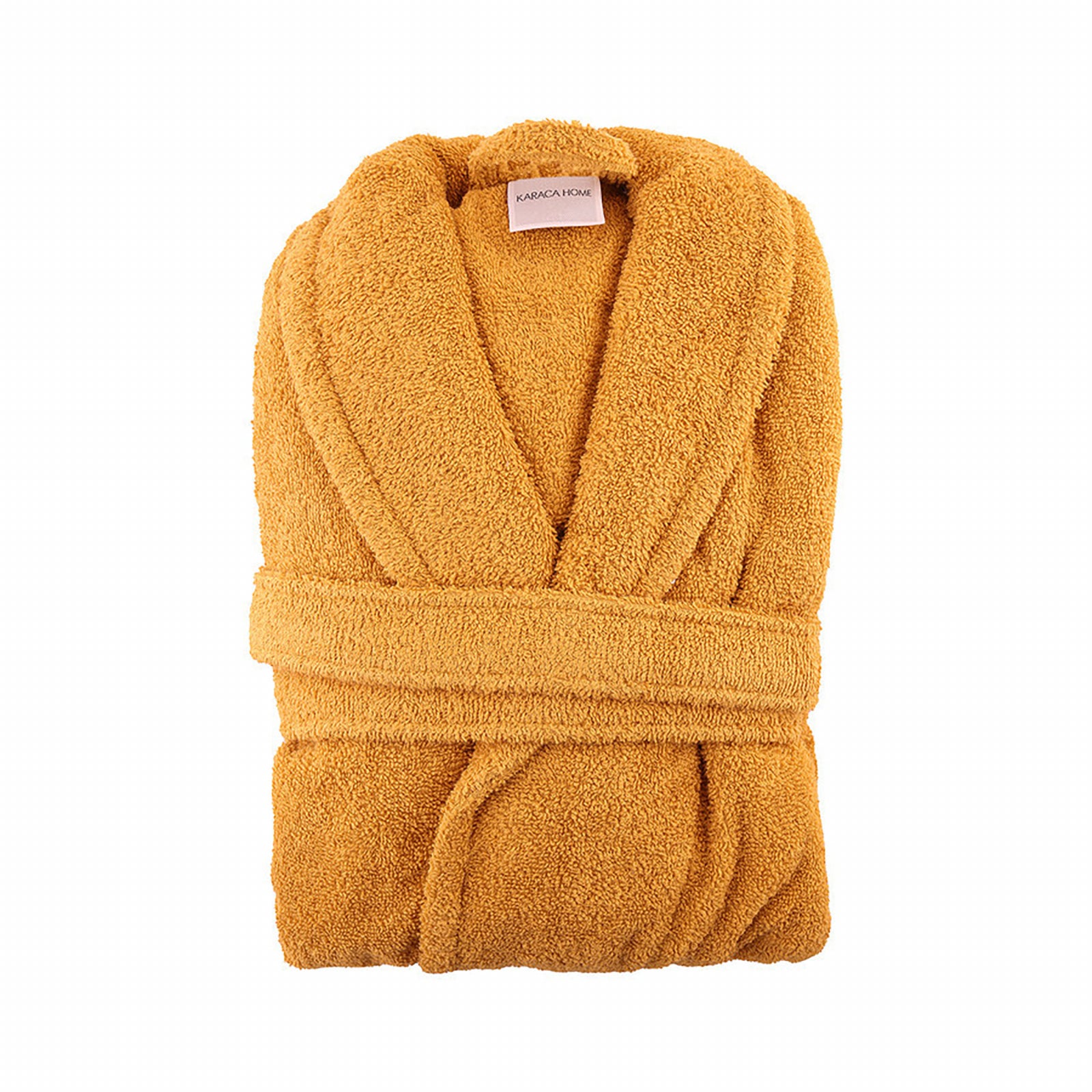 Karaca Home Back To Basic Light Mustard Bathrobe S/M