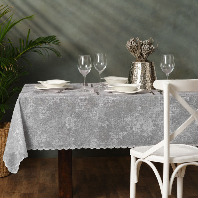 Karaca Home Recycle Gray Tablecloth 145x200 cm