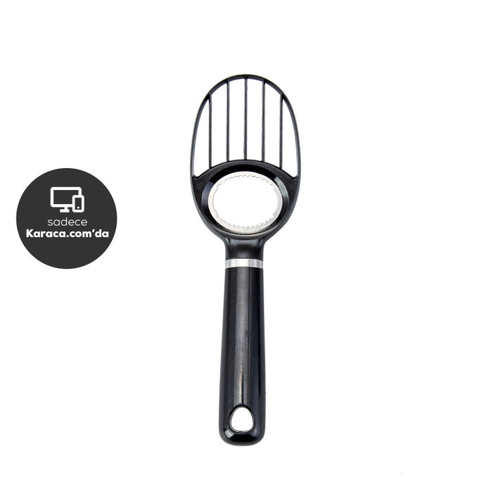 Karaca Cool Gray Avocado Slicer