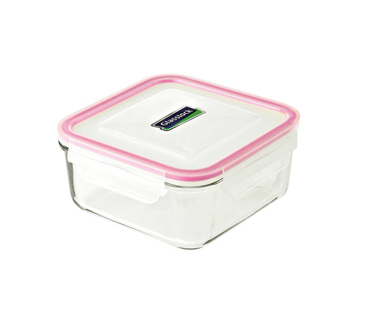 GLASSLOCK SQUARE GLASS STORAGE CONTAINER 2600 ML