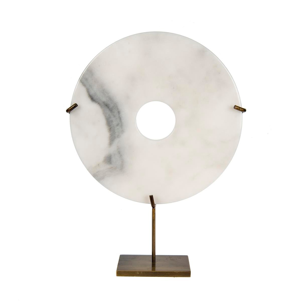 Marble Disc White 27 Cm