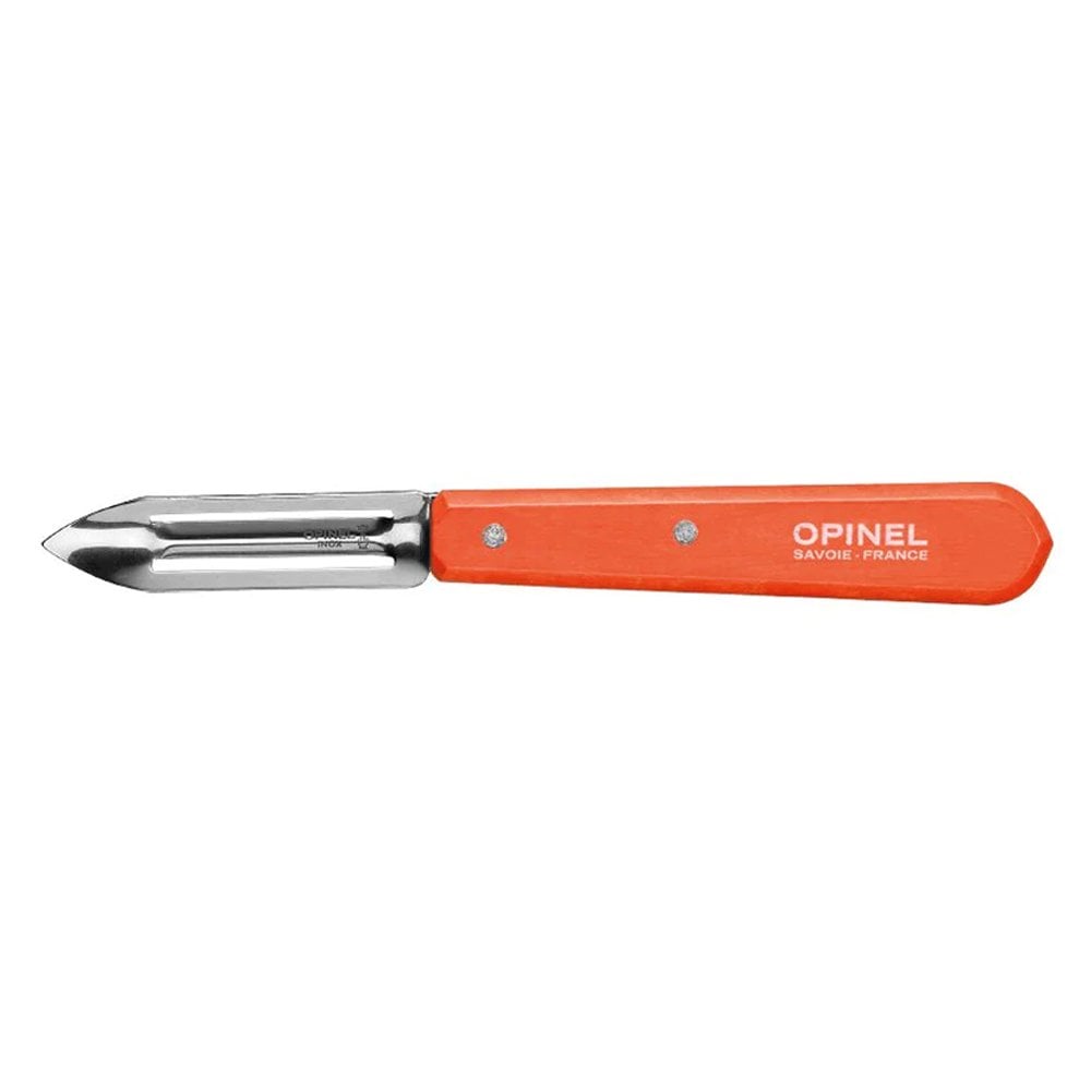 Opinel Essential Stationary No:115 Vegetable - Fruit Peeler Orange