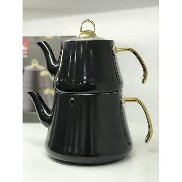 ENAMEL LARGE TEA POT