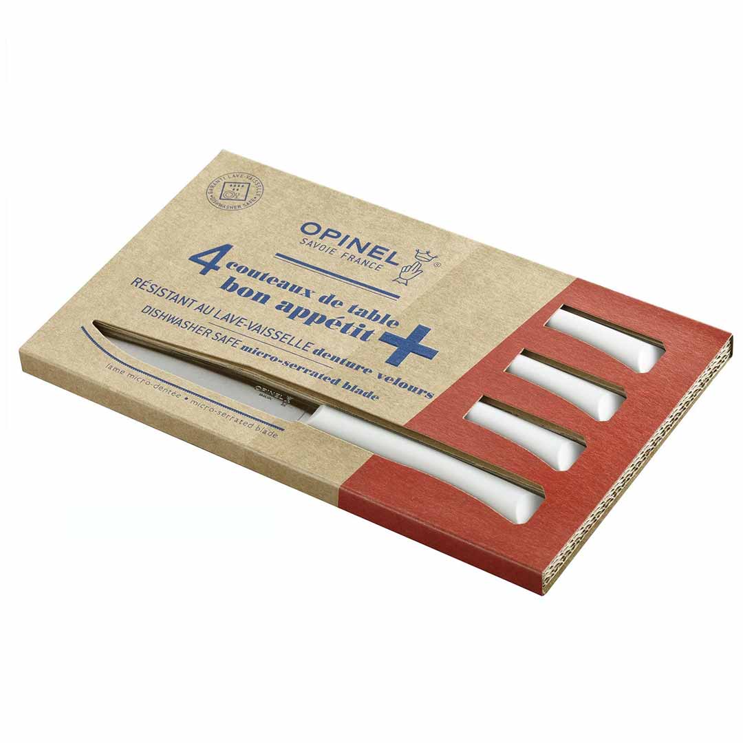 Opinel Bon Appetit 4 Piece Stainless Table Knife