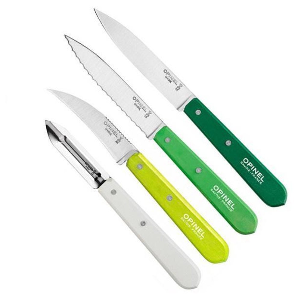 Opinel Les Essentials Primavera 4-Piece Knife Set