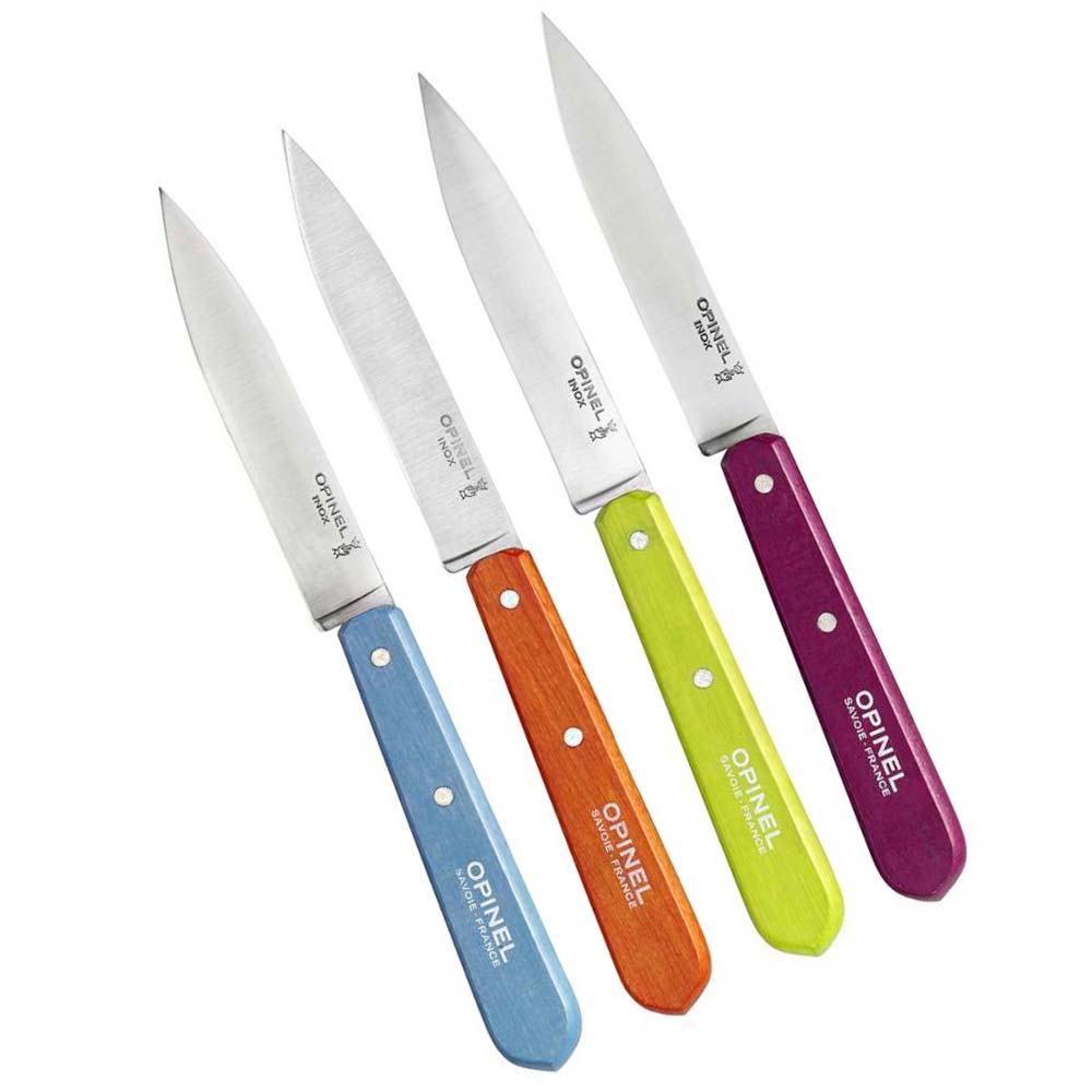 Opinel Les Essentials 4 Color Paring Knife N°112