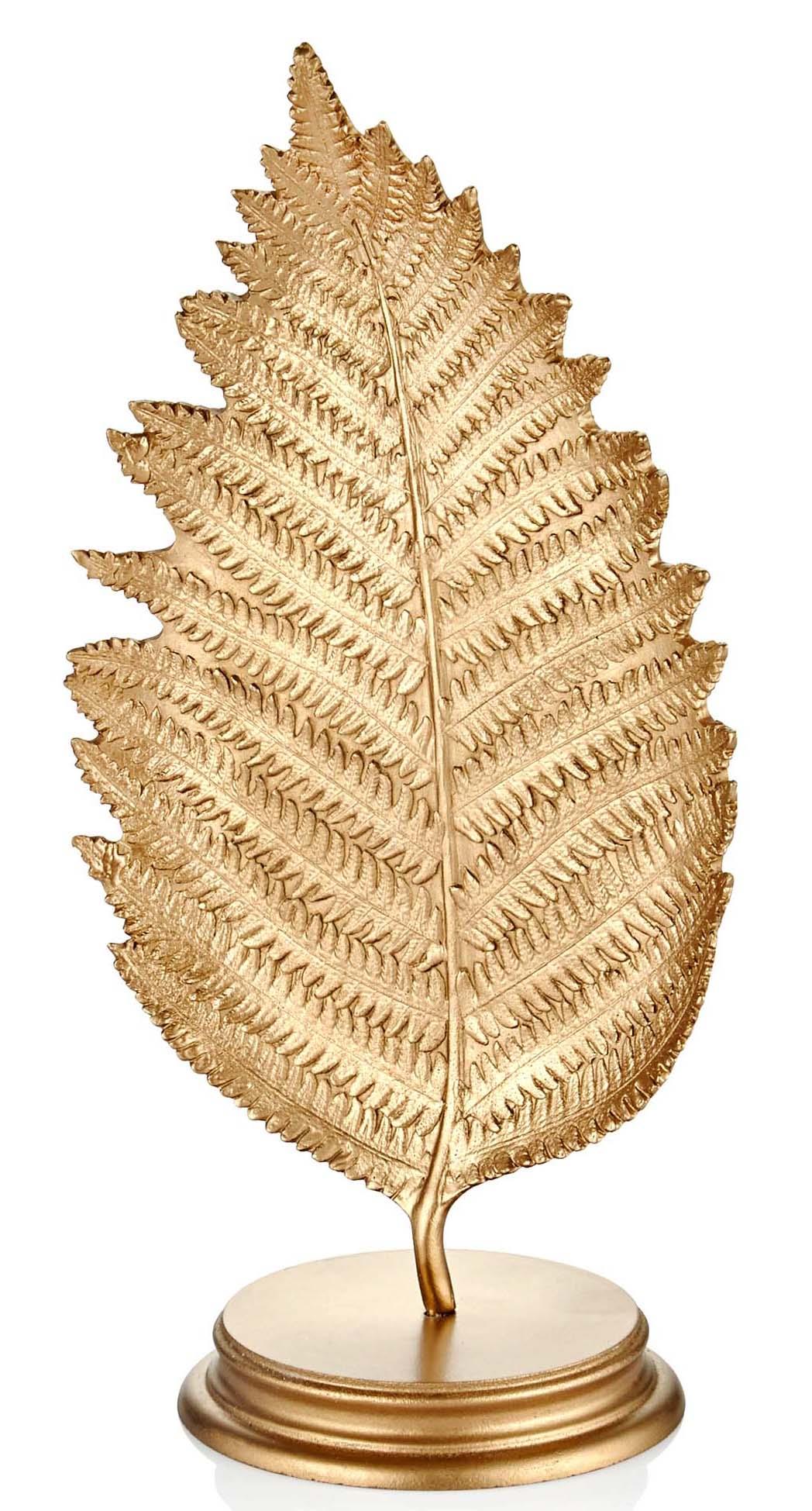 Leaf Small (With Stand) Gold